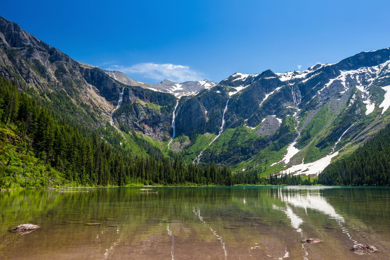 Avalanche Lake, Glacier National Park © f11photo