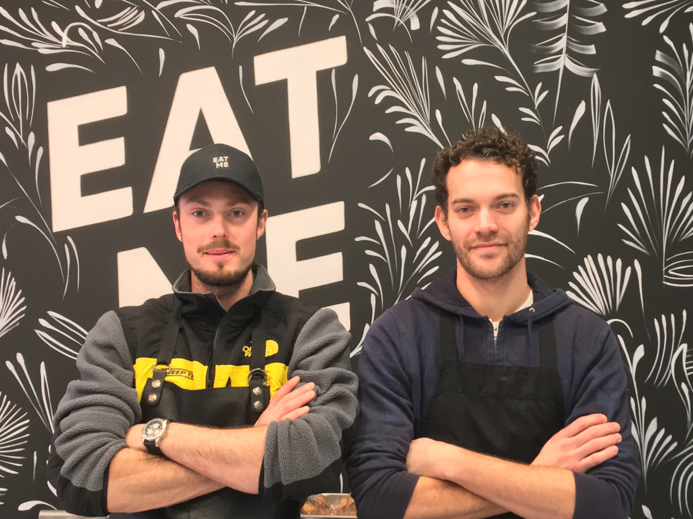 Neal Staadal et Vincent Magnier, co-fondateurs avec Robin Dohin d’Eat Me. (c)Aletheia Press/ DLP