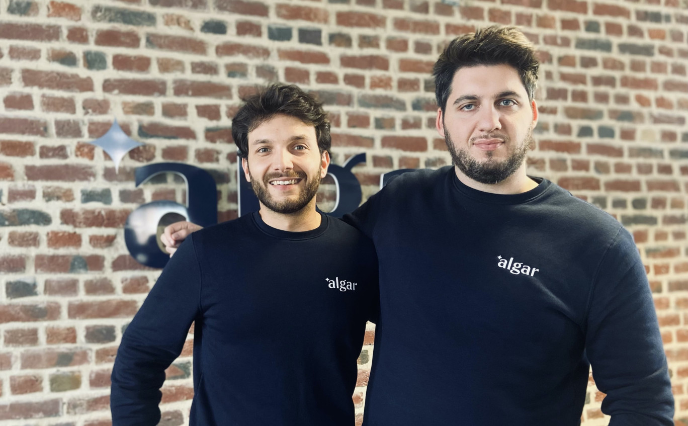 Aurélien De Nunzio, président fondateur d'Algar (à droite), et Maxime Coucke, associé et directeur des opérations.