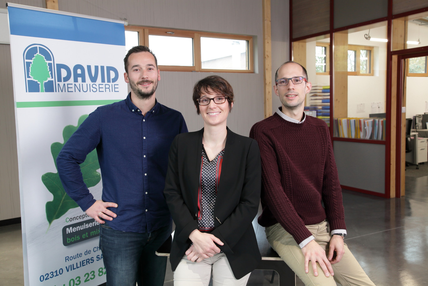 Arnaud David, sa sœur Lydiane Meheu et leur frère Rémi perpétuent le savoir-faire familial.