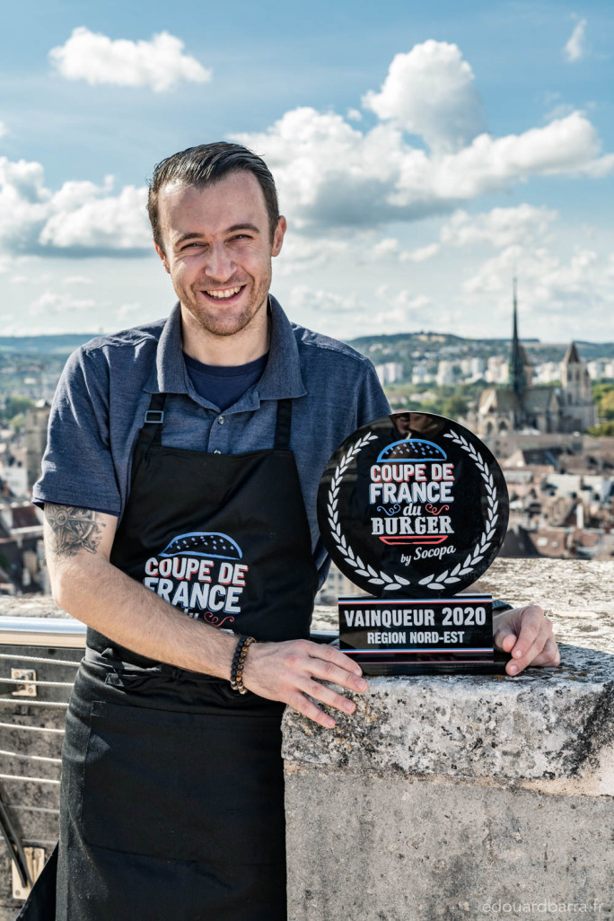 Après une place de vainqueur régional en 2020, Kevin Muin souhaite faire mieux en montant sur le podium voire en ramenant le trophée à Dijon. (© Edouard Barra)