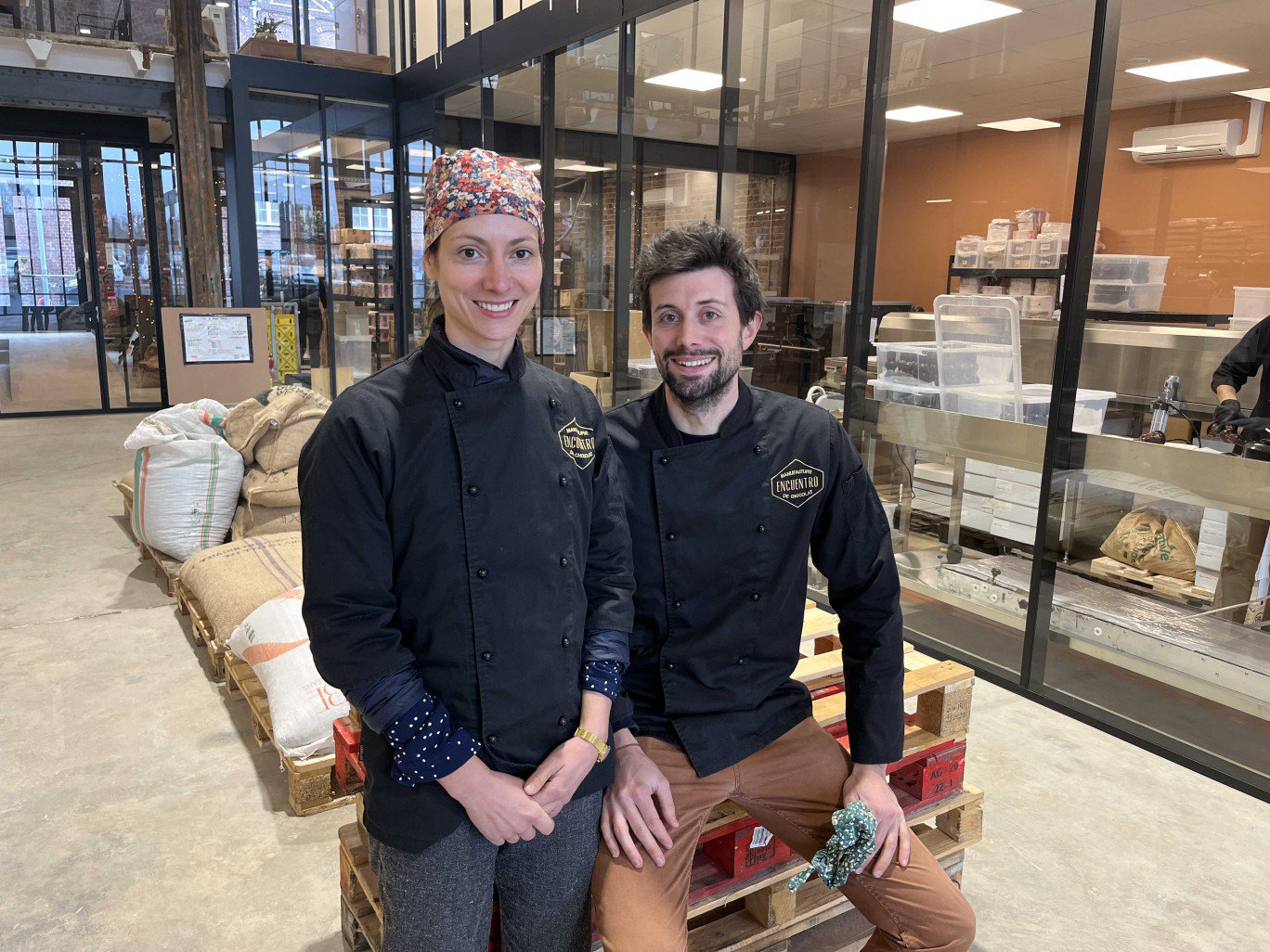 Candice Peytour et Antoine Mashi, cofondateurs d'Encuentro.