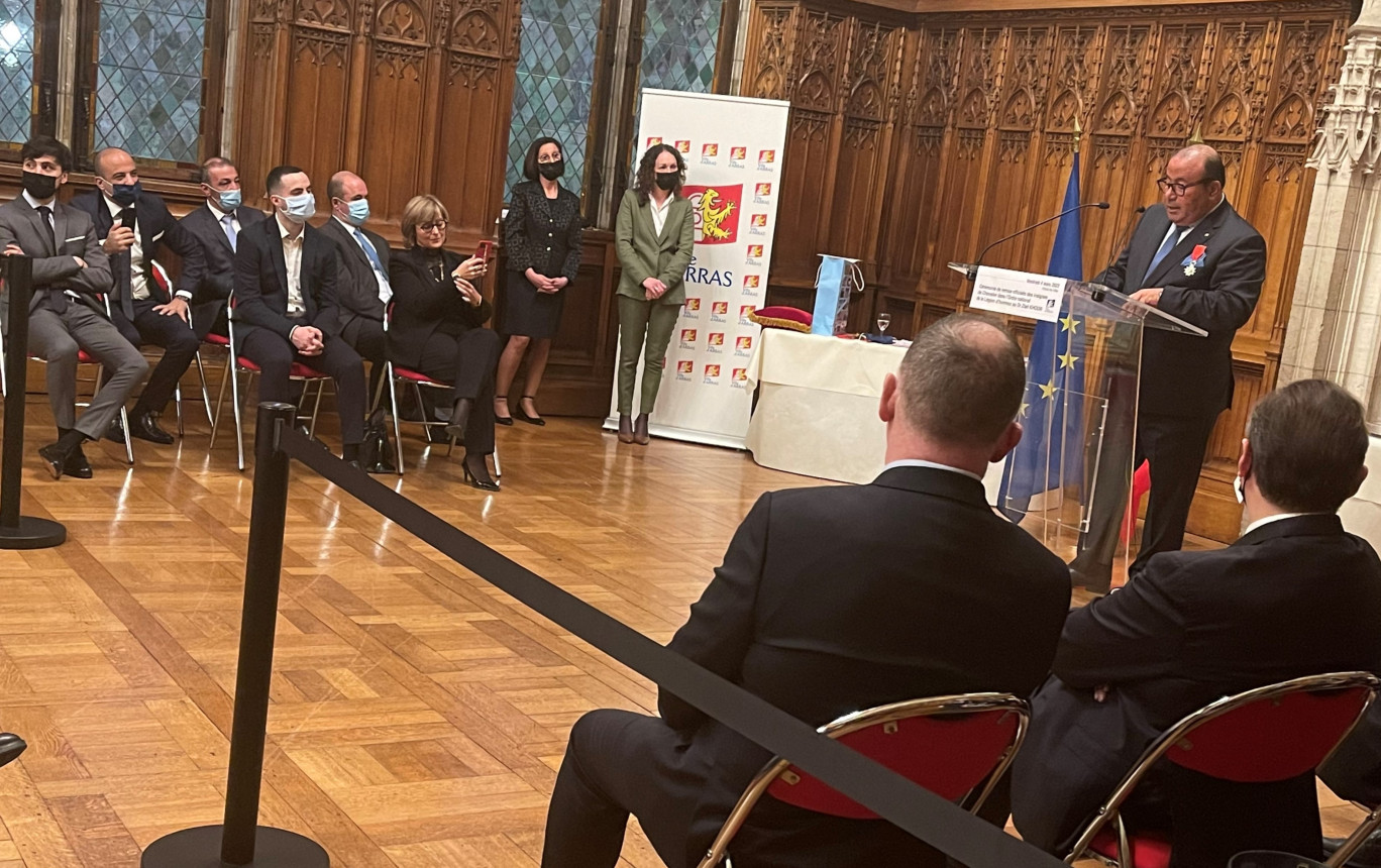 Le docteur Ziad Khodr, chevalier dans l’ordre national de la Légion d’honneur