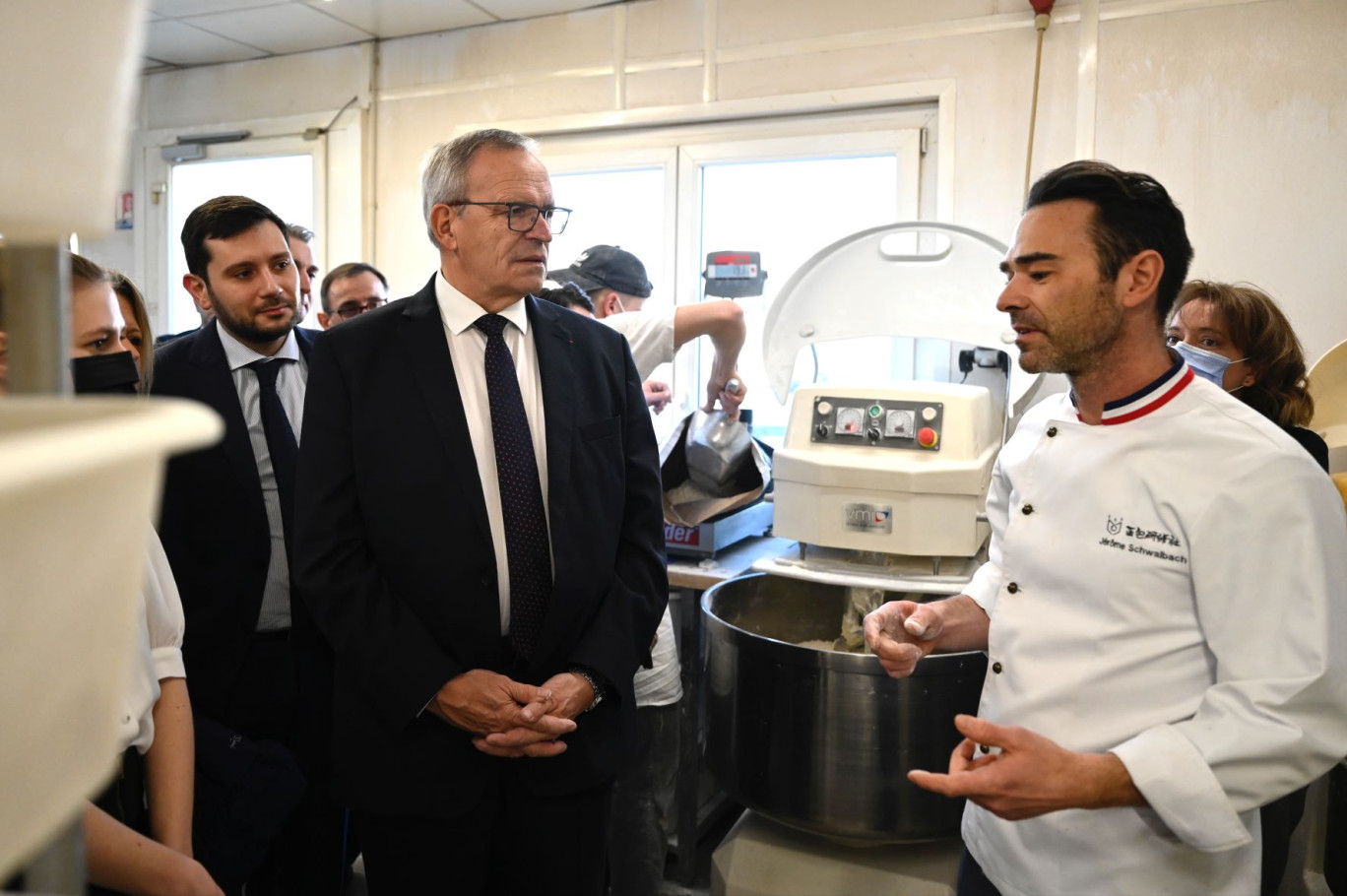 À la boulangerie «La Mine du Pain» à Forbach. © Jean-Christophe Verhaegen.