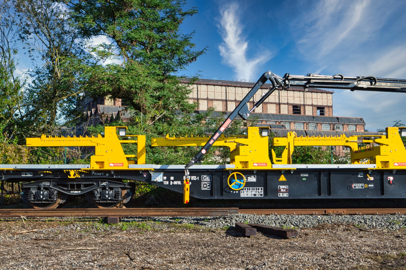 Ferelis assure la maintenance des engins de travaux ferroviaires et de leurs motrices (© Aletheia Press / A.Morel)