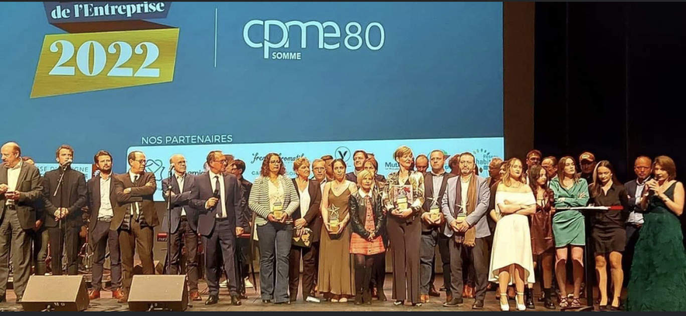 Les Trophées de l'Entreprise 2022 ont eu lieu pour leur première édition lundi 4 avril à la Maison de la culture d'Amiens. Crédit photos : Vinteo Communication