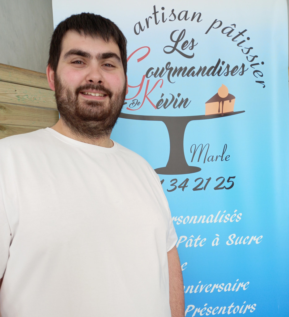  Kévin Archer, le fondateur des Gourmandises de Kévin. 