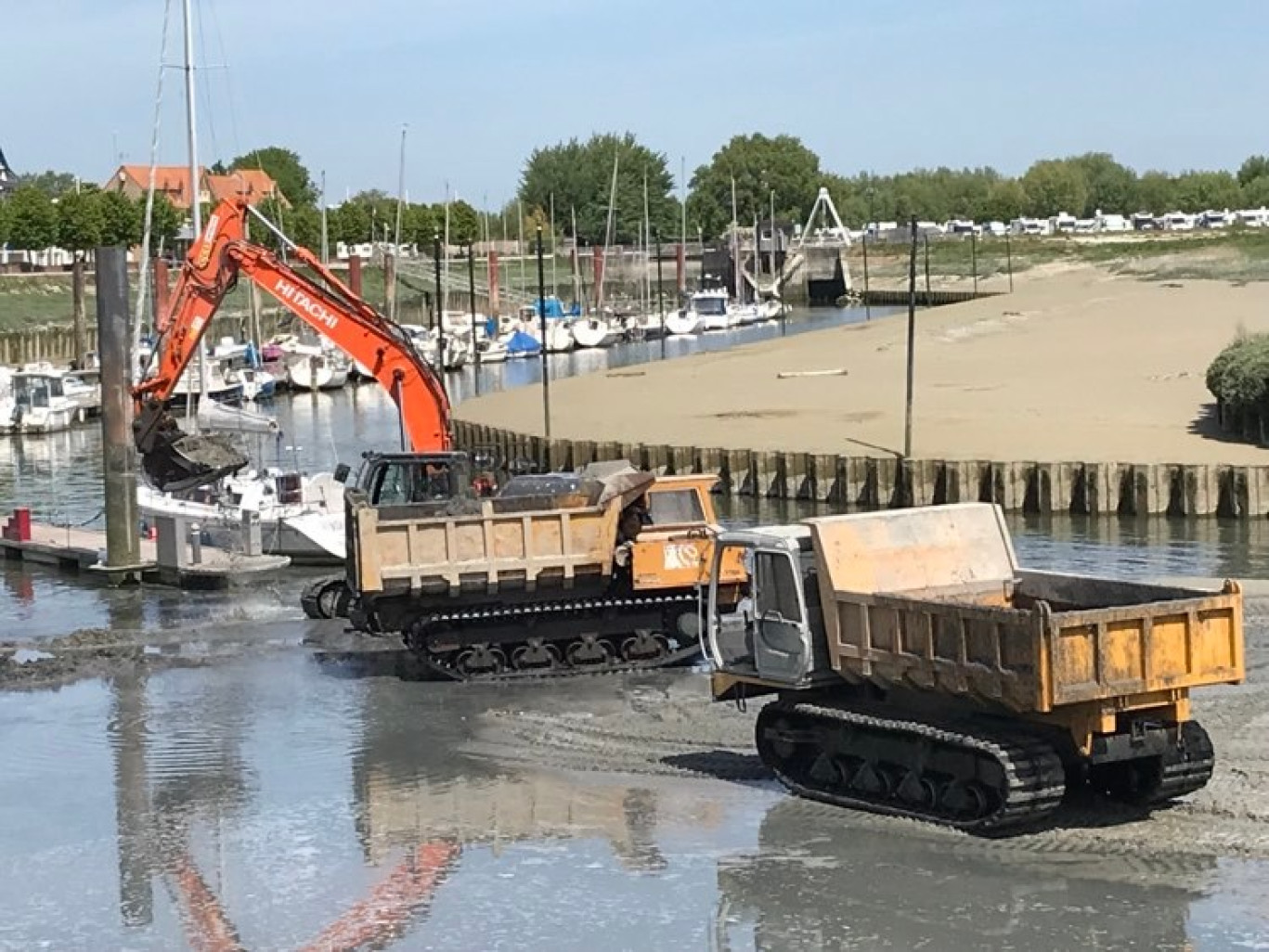 La plage du Crotoy se refait une beauté