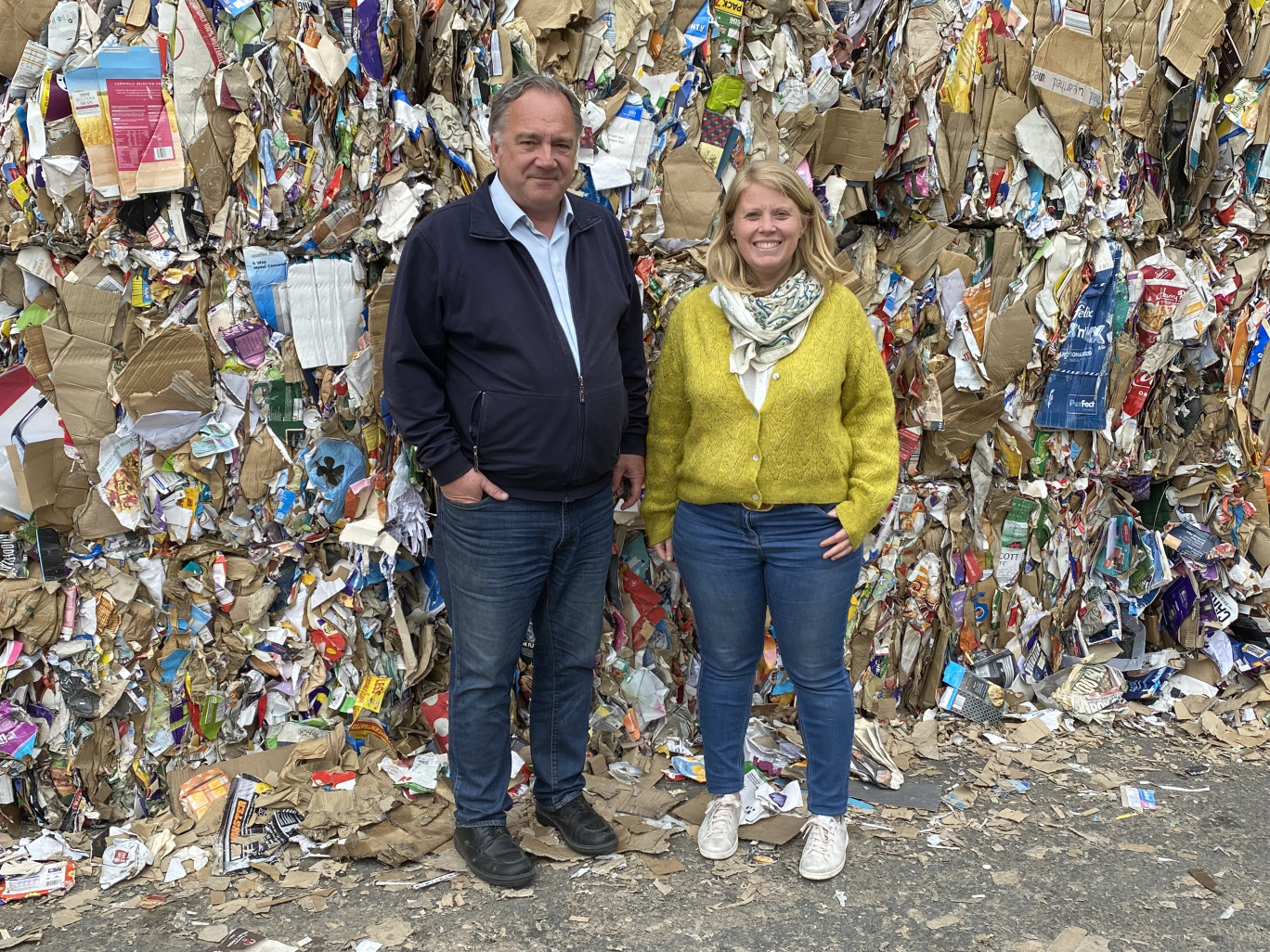 Damien Bridoux, directeur général, et Perrine Geoffroy, directrice des ressources humaines. © Aletheia Press/Olivier Prud’homme