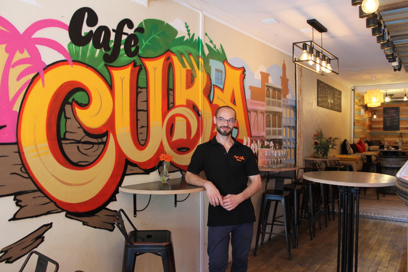 Le tout jeune Café Cuba place Carnot