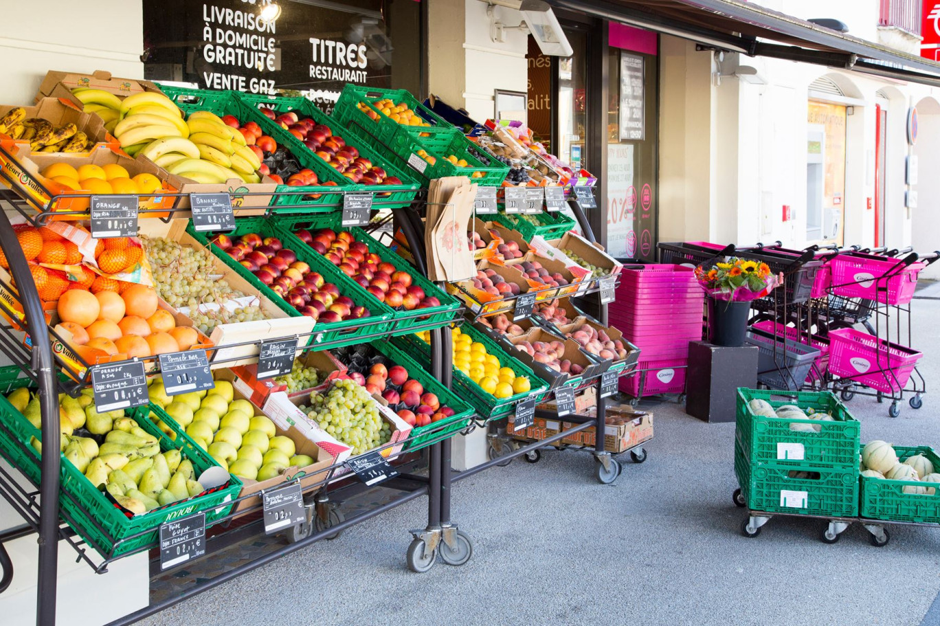 L'alimentation représente 69% du chiffre d'affaires du secteur. © naoko