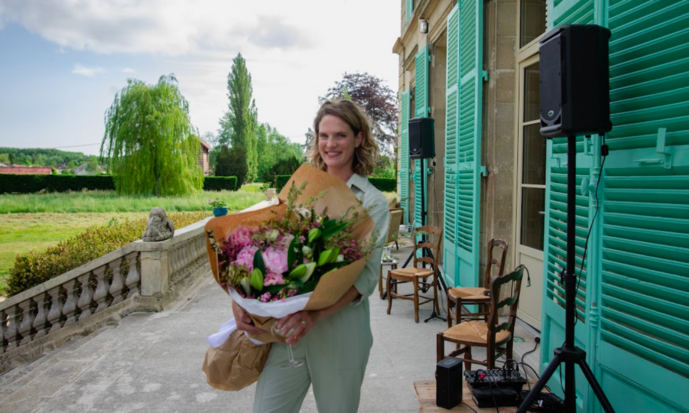 Paola Lanthiez est la troisième génération à la tête du Domaine du Château Vert.