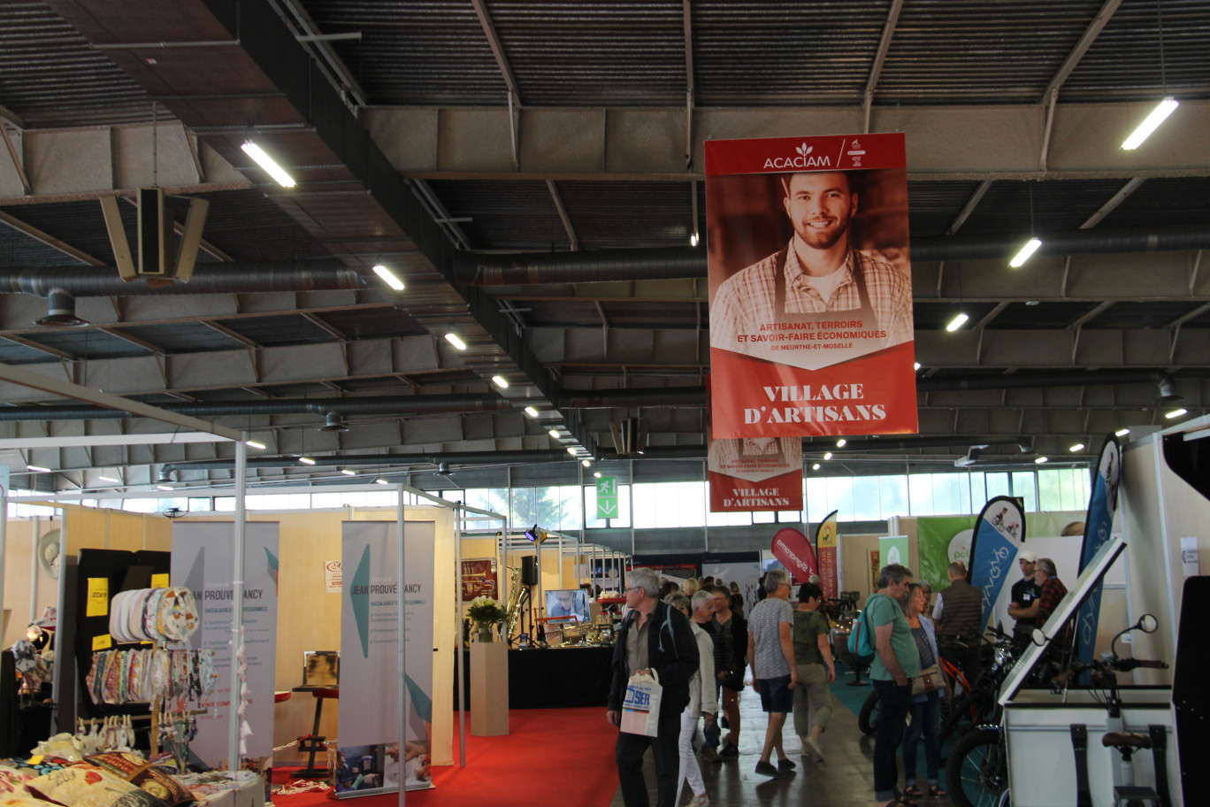 Le temps des retrouvailles pour l’écosystème économique local à l’image du hall G investi par l’Acaciam sur la Foire Expo de Nancy !