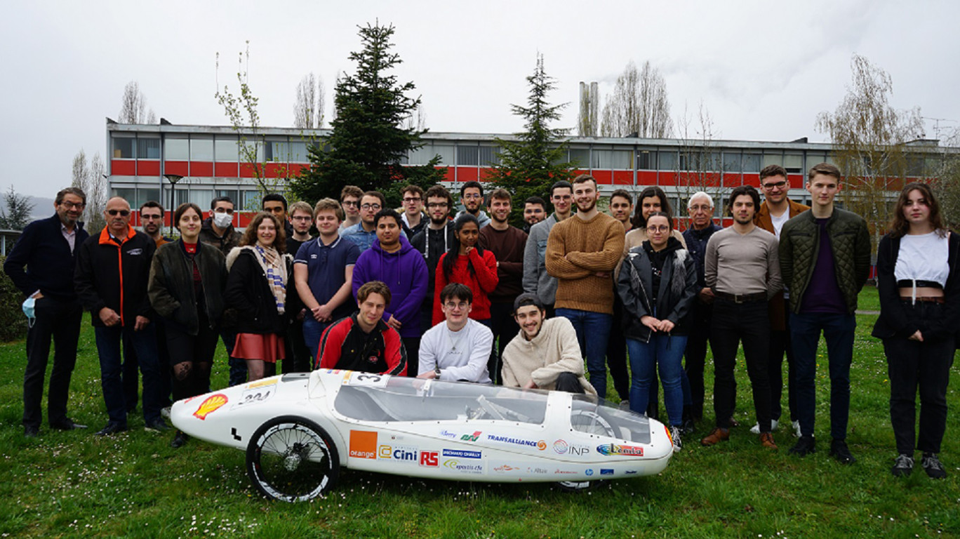 L’Eco Motion Team au Shell Eco Marathon Europe