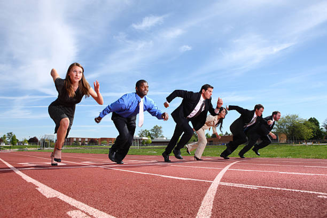 Quand la piste d'athlétisme sert à révéler des compétences et des savoir-être. 