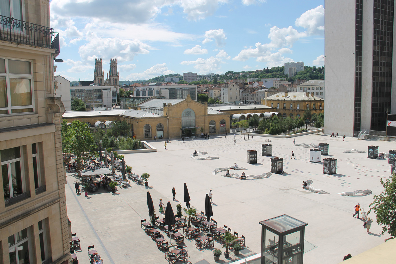 Le nouveau centre gare de Nancy en marche