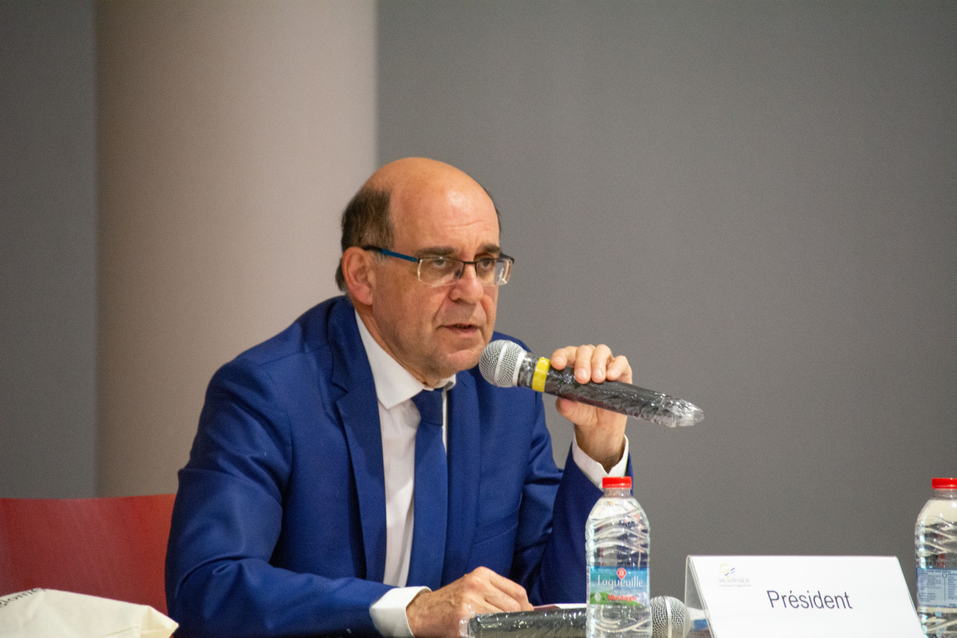 Michel Liebgott, président de l'intercommunalité du Val de Fensch. © : CAVF.