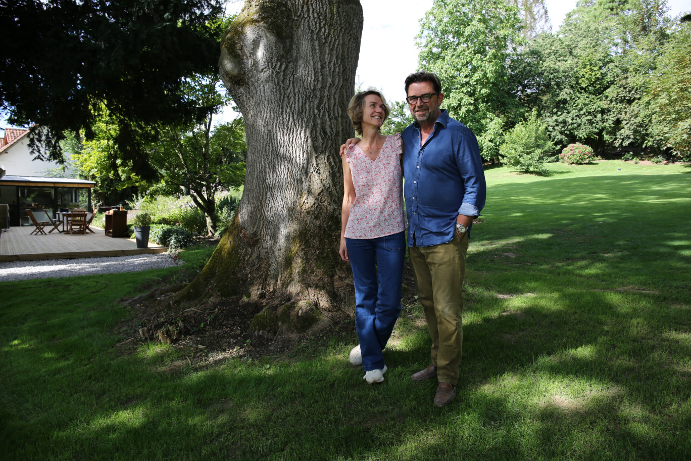 Catherine Gaudoin et Jean-Baptiste Aubert, les artisans du projet la Plonplonière. © Aletheia Press/L.Duluc