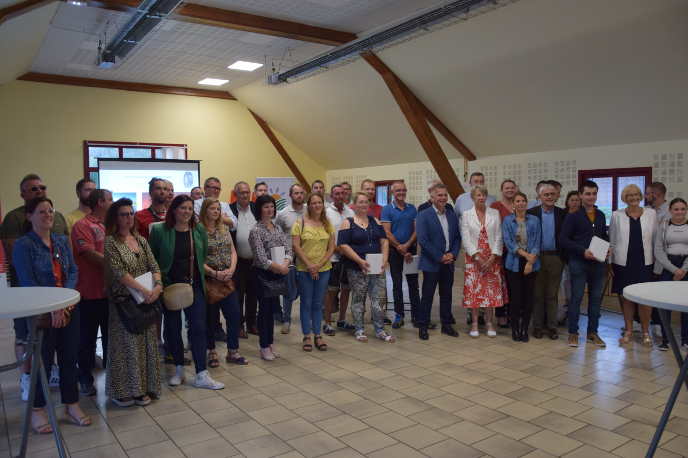 Les entrepreneurs de la communauté de communes du Pays de Lumbres étaient à l’honneur ce lundi soir, à Lumbres. 