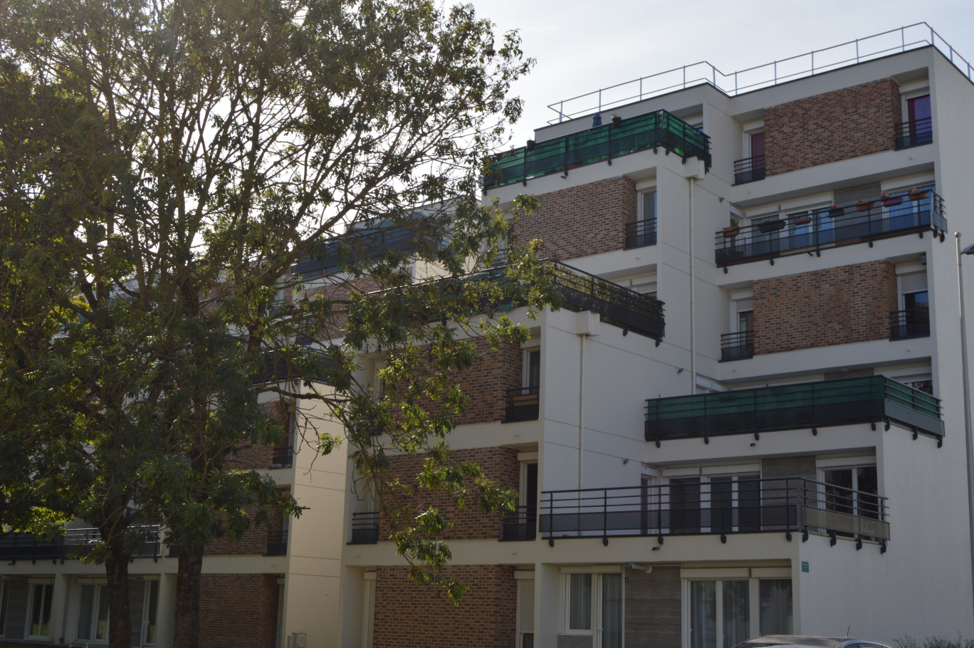 « Maisons Gradins Jardins », logements situés 3 rue André Ampère à Compiègne. (c)VK