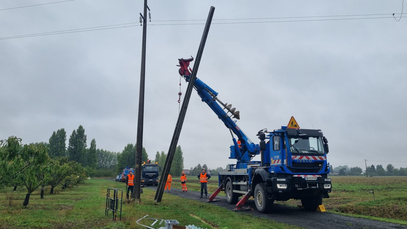 Dans les Hauts-de-France, Enedis gère 85 890 km de réseaux électriques.