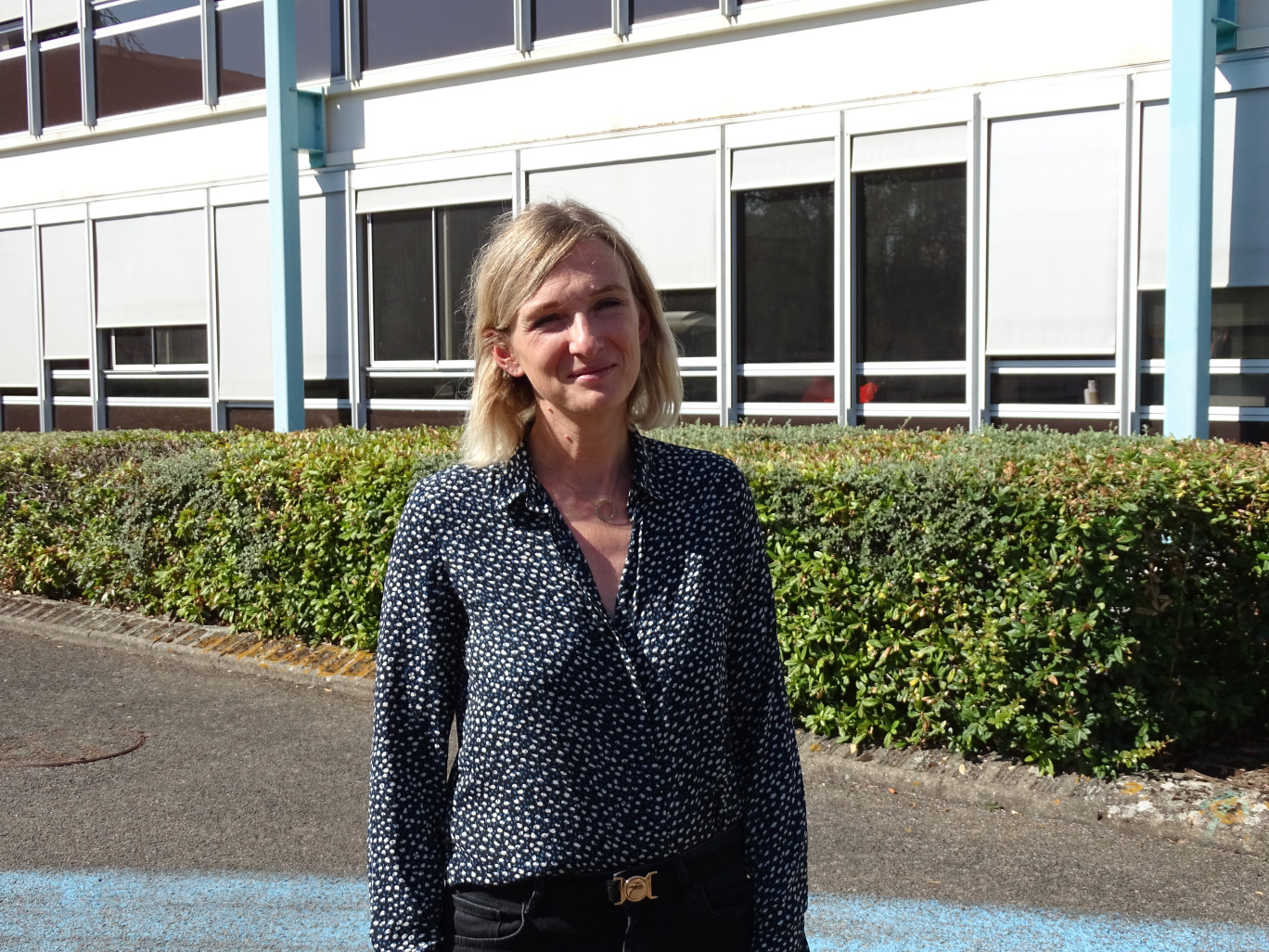 Laëtitia Ruellan-Didierlaurent, directrice des ressources humaines du site de Saint-Marcel, se réjouit des outils de formation dont dispose Framatome pour faciliter les recrutements. (Aletheia Press / Nadège Hubert)