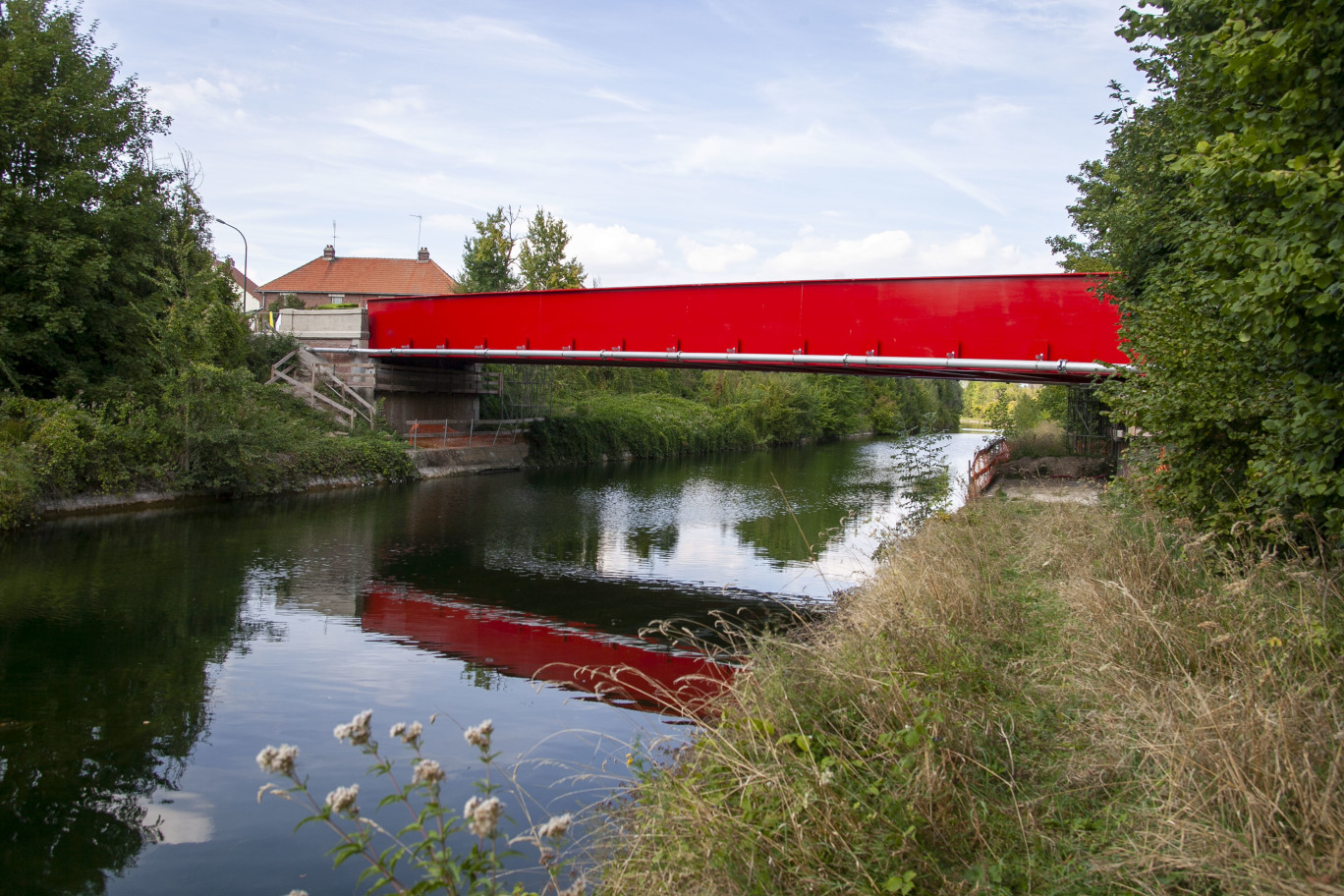 Inauguration du nouveau pont de Sereaucourt-le-Grand