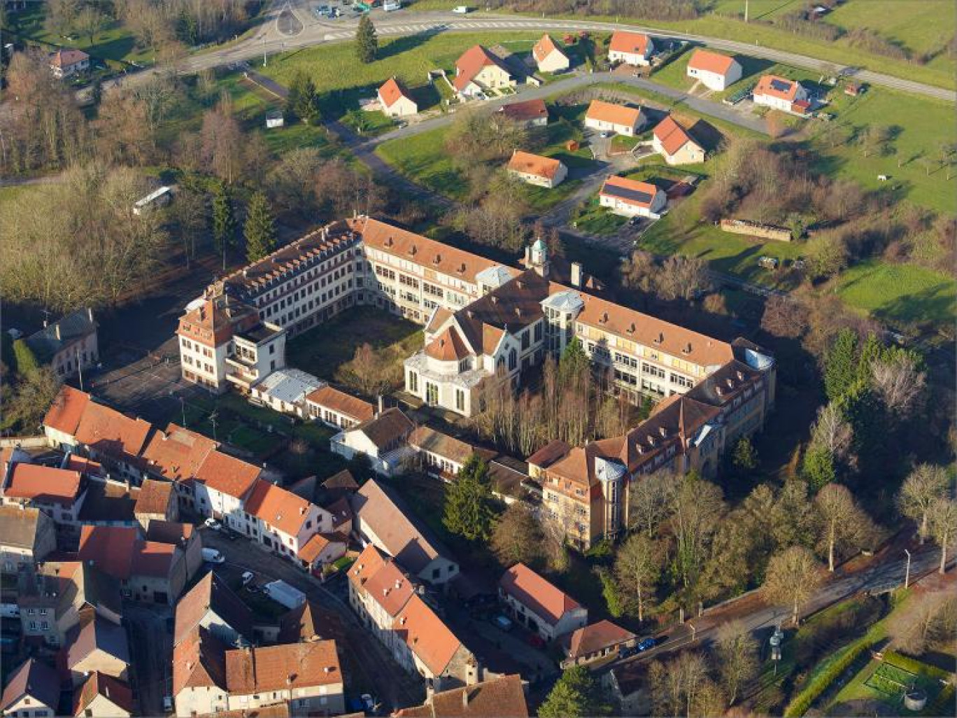 Le pensionnat de la Divine Providence à Fénétrange. © : Région Grand Est.