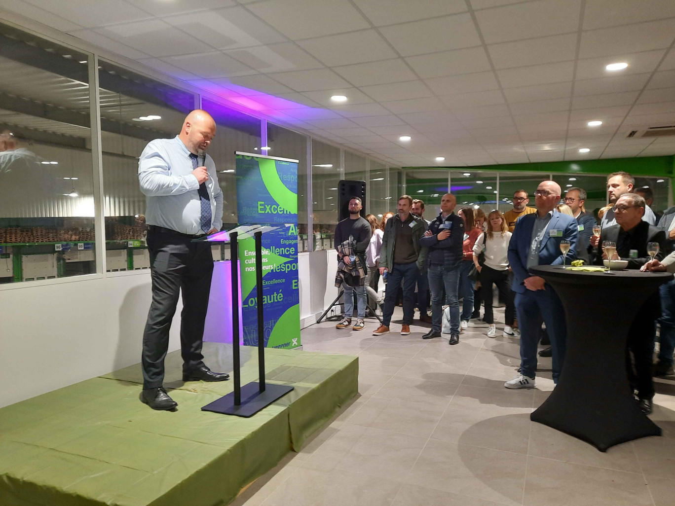 «Nous ne pouvions pas rêver mieux comme emplacement» a souligné Lauric Clauw, directeur régional Nord d’Heppner lors de l’inauguration du bâtiment. © Aletheia Press/L.Péron