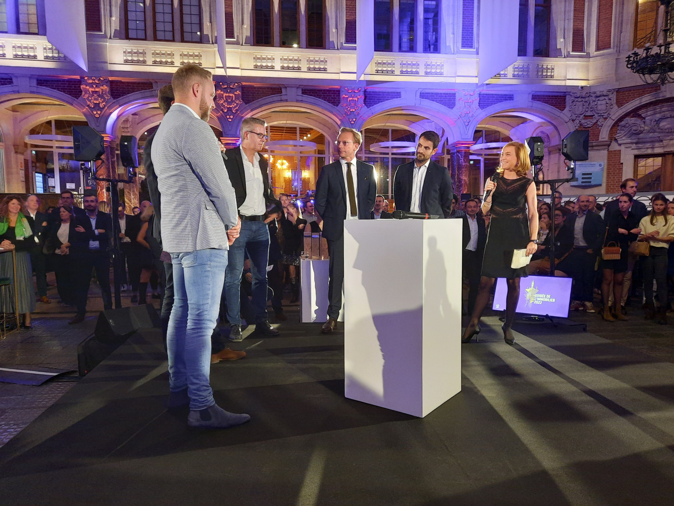 Le promoteur Aventim a remporté deux Pyramides, pour les prix de l’immobilier d’entreprises et de la meilleur construction bas-carbone. © Aletheia Press/L.Peron