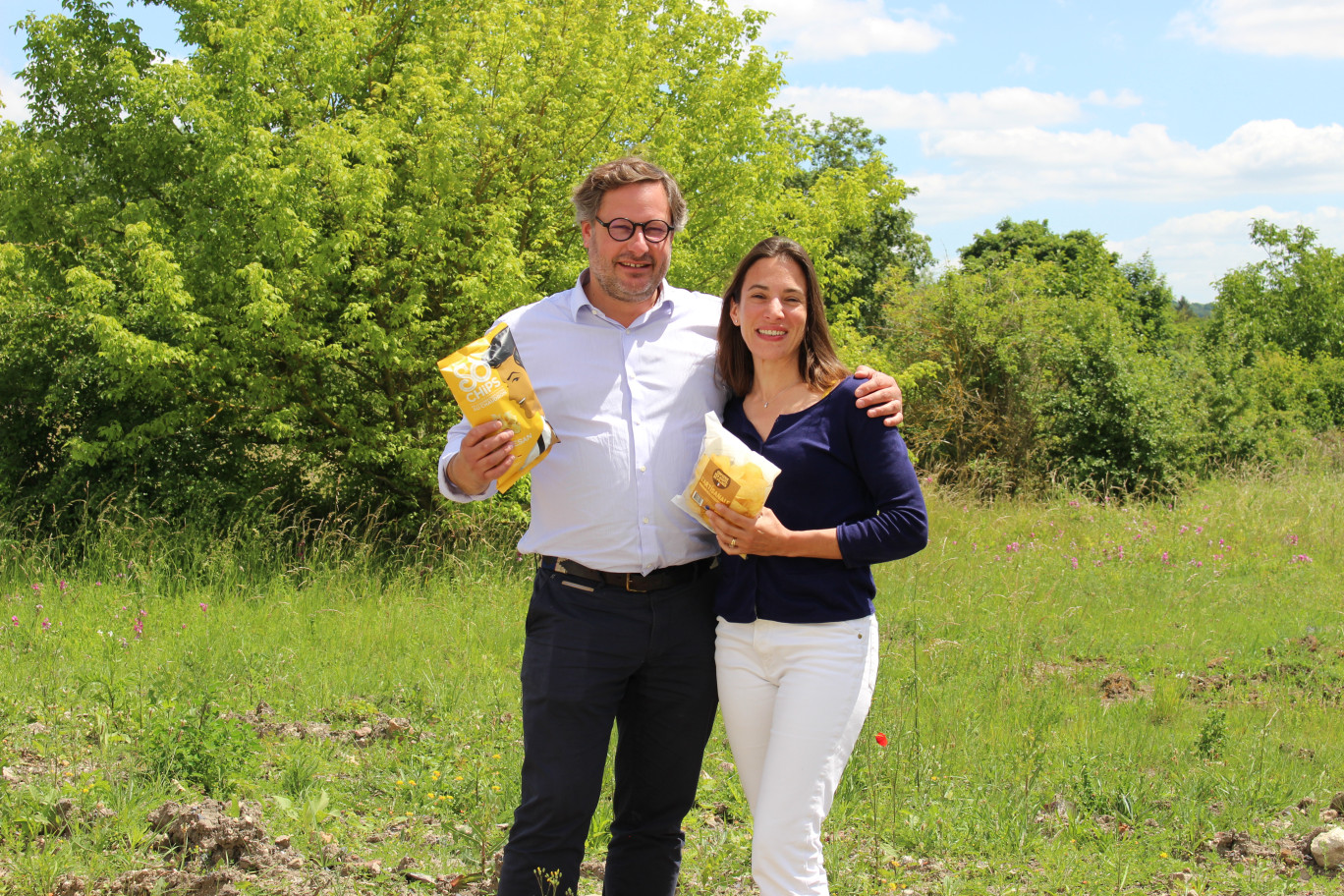 Julie Gérard et son mari Stéphane sont à la tête de So Chips. (© So Chips)