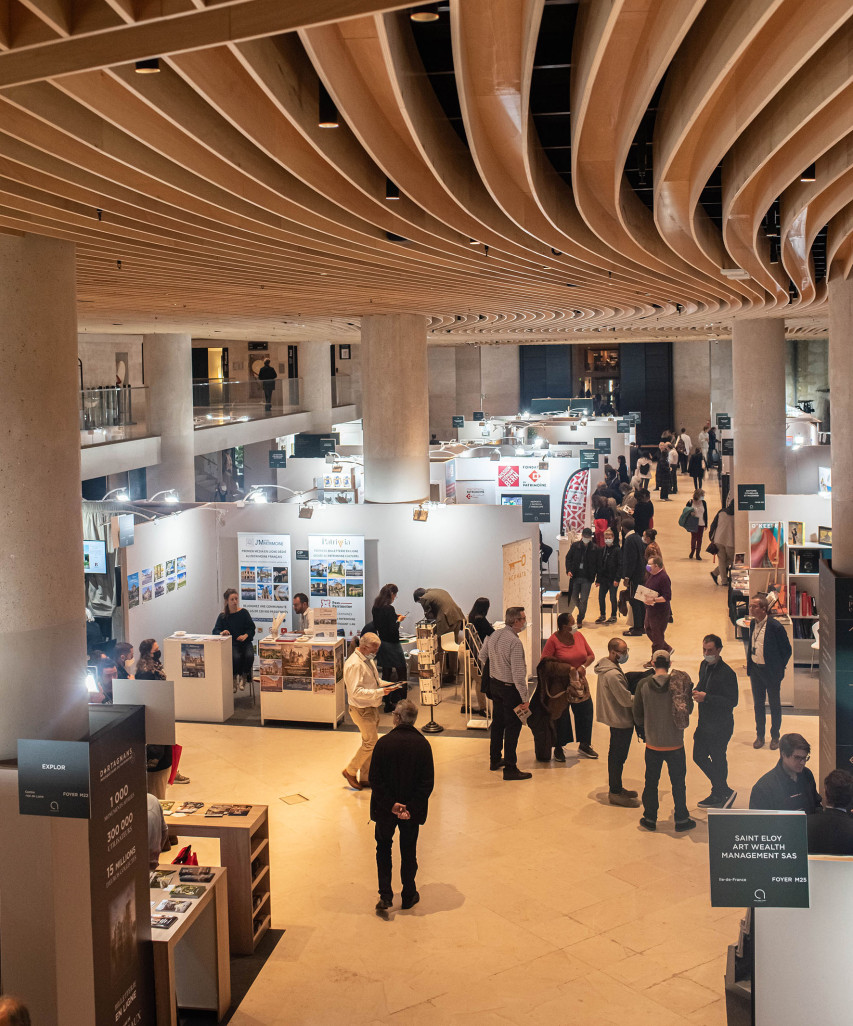 Le Salon international du patrimoine culturel se tient au Carrousel du Louvre fin octobre, plusieurs entreprises et structures de la région y seront présentes. © : Claire Dem