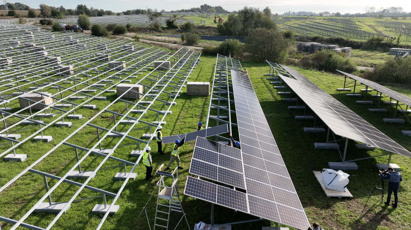 L'Agglo Hénin-Carvin annonce la pose de la première pierre du parc solaire