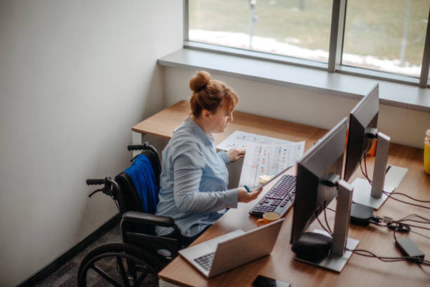 En Moselle, le taux d'emploi direct des travailleurs handicapés et de 4 %. Au-dessus de la moyenne nationale à 3,5 %.  