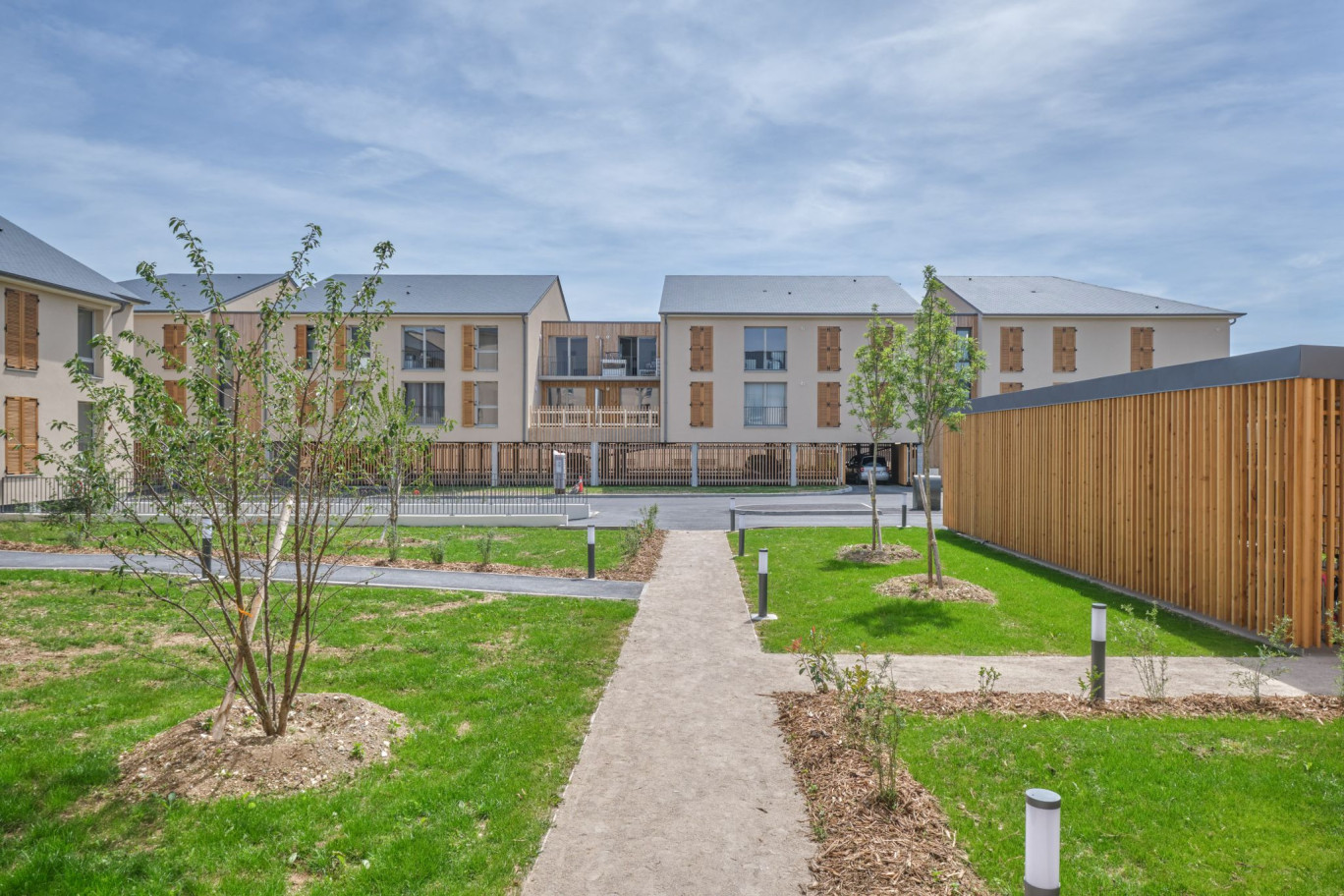 À Senlis, le quartier Ordener se transforme. (c)Clésence