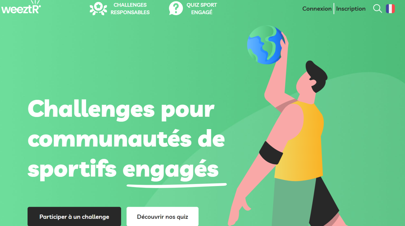 La plateforme WeeztR accompagne les organisateurs d’évènements sportifs dans leur démarche de transition écologique. (© WeeztR)