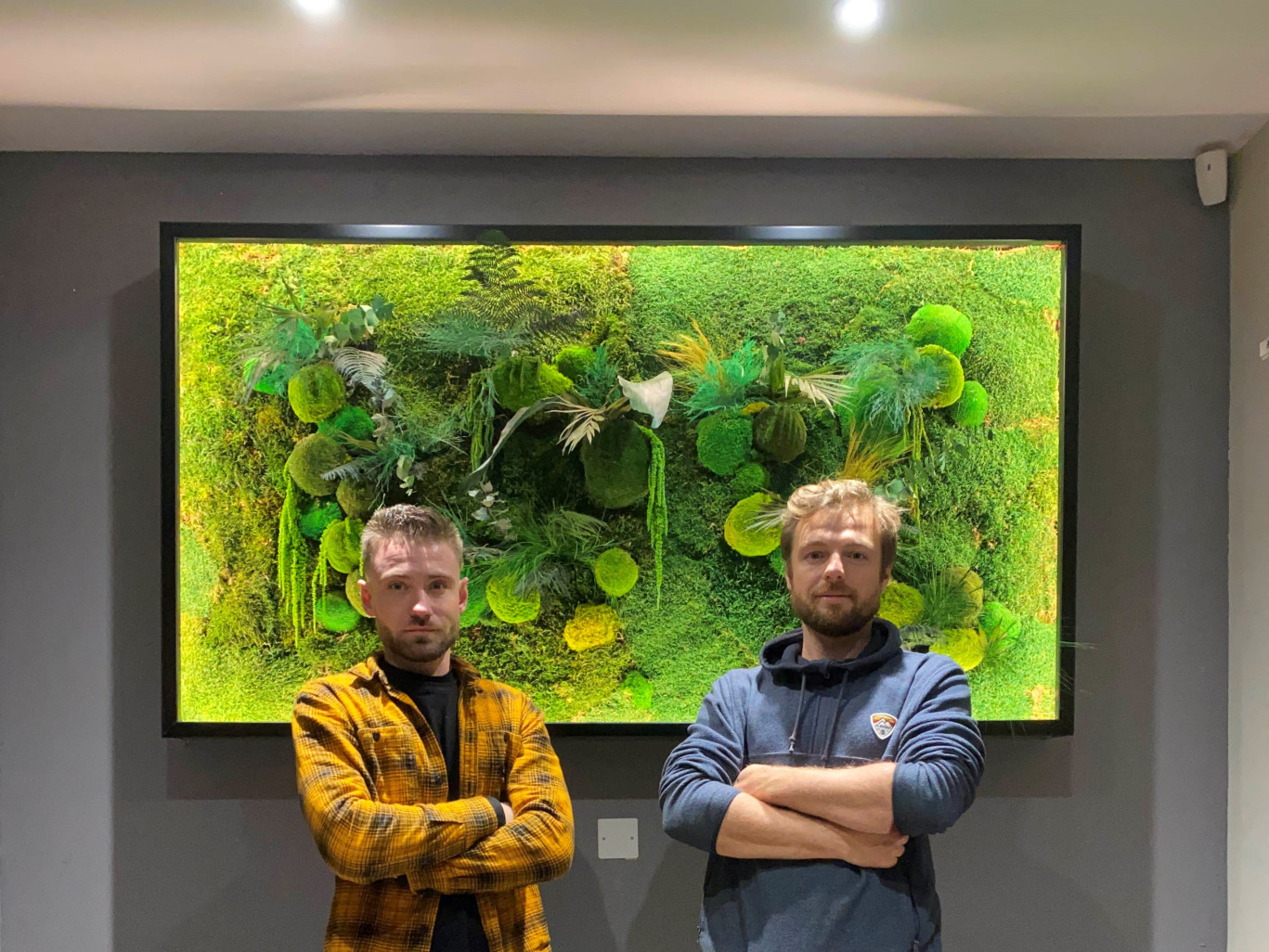 Théo Pietrzak et Jérémy Sollier, les deux fondateurs de l’entreprise Vertuoz basée à Béthune.