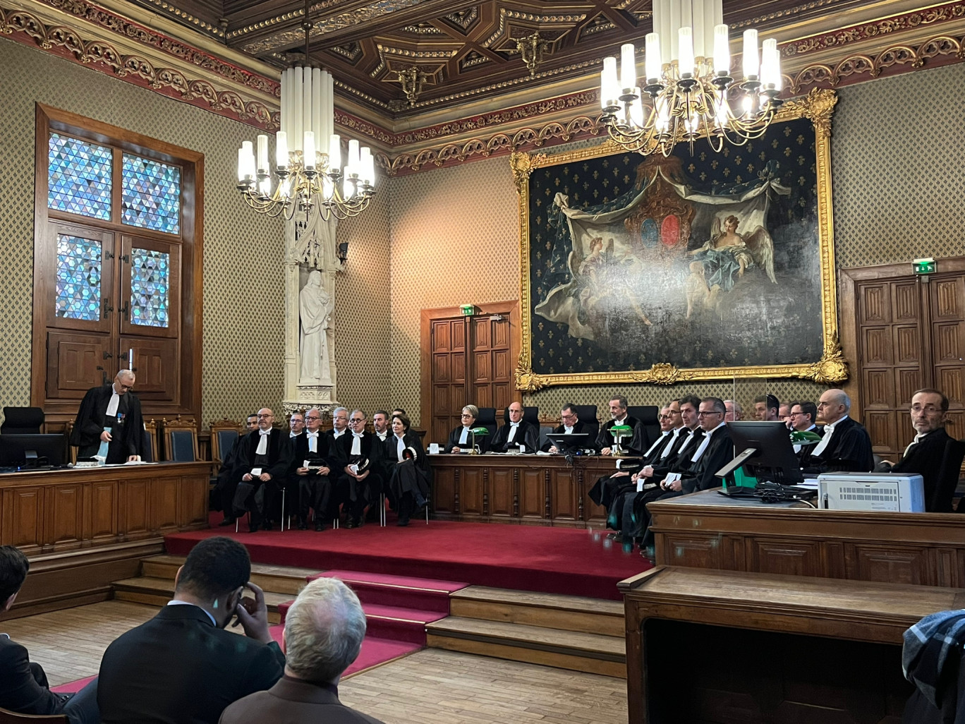 L'audience solennelle s'est tenue vendredi 20 janvier (Photo CG)