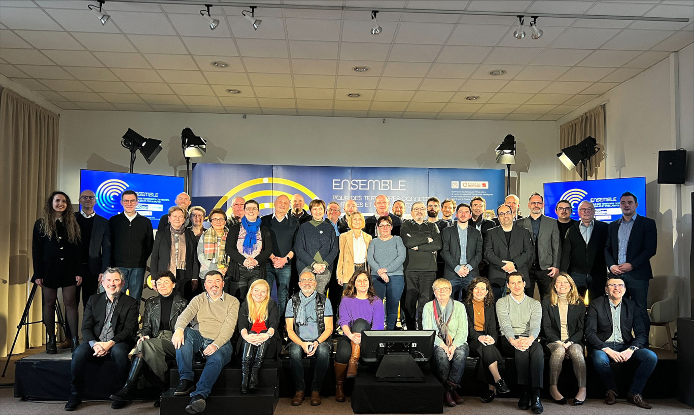 © Région Grand Est.  Le 25 janvier, les principaux acteurs régionaux du projet Territoires intelligents et durables étaient réunis à Pont-à-Mousson.  