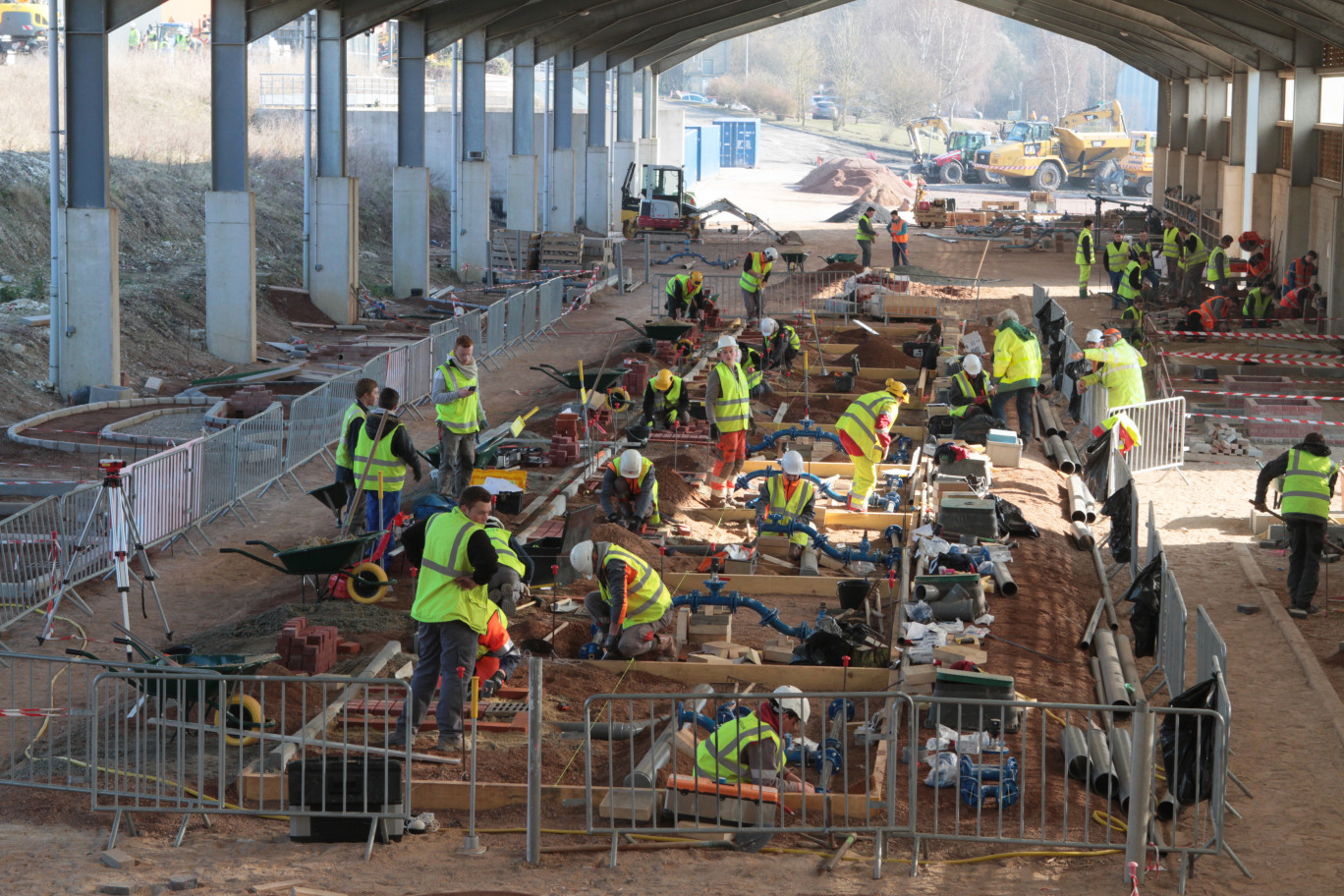 «Le Lycée des Métiers des Travaux Publics Jean Bertin, à Bruay-la-Buissière, est un établissement dont nous sommes fiers et que nous souhaitions également mettre en valeur avec cet événement» explique Sophie Duby.