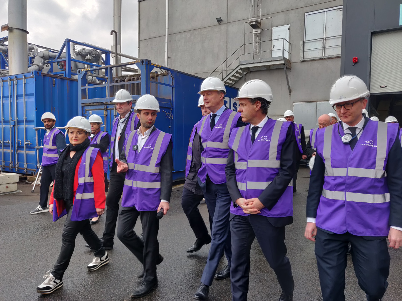 Fany Ruin, Clément Ray, Bruno Le Maire et Christophe Béchu. @Altheia Press/ DLP