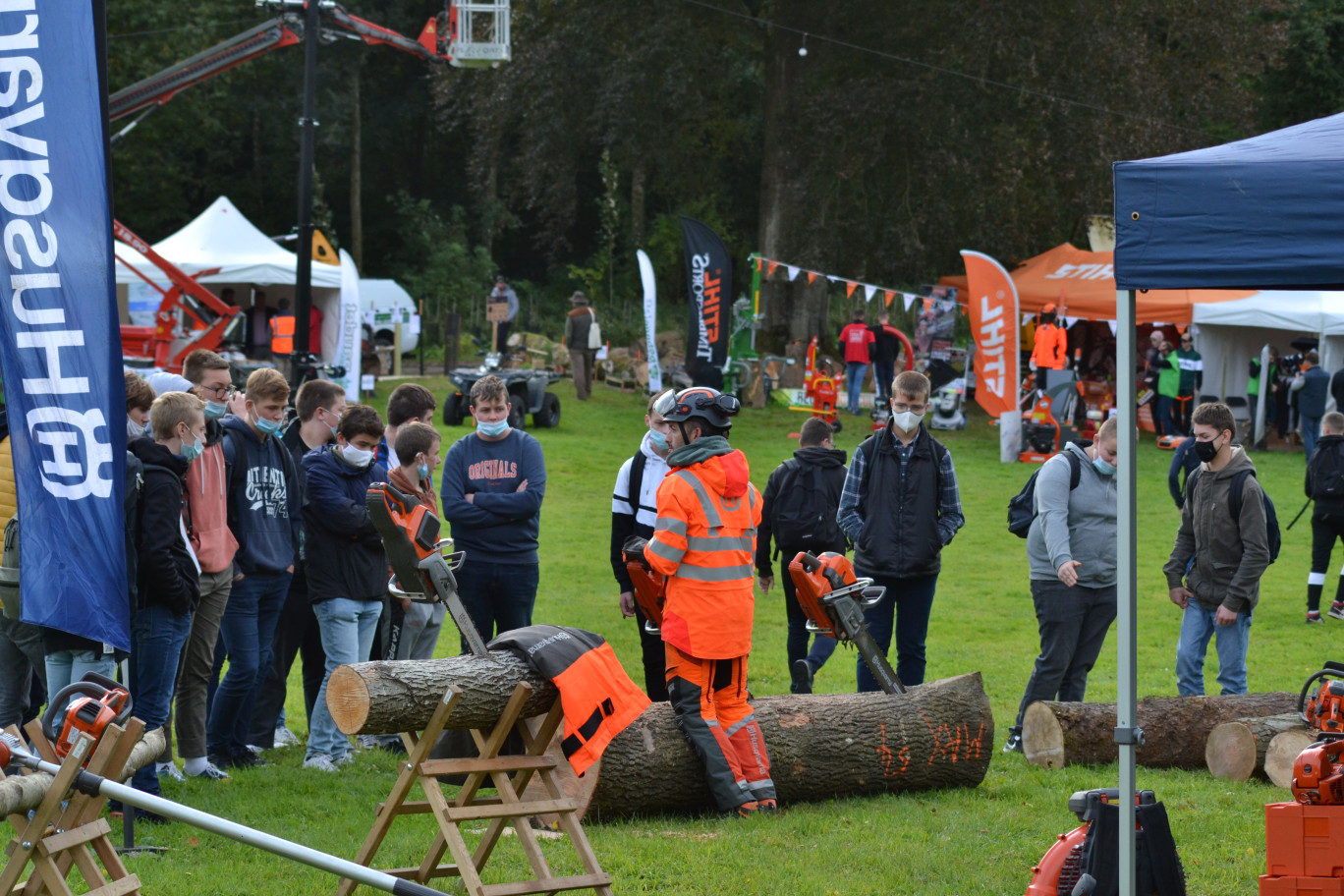 Les forestiers et transformateurs du bois des Hauts-de-France organisent la 4e édition du salon «Rendez-vous forêt bois» au Parc d’Olhain.