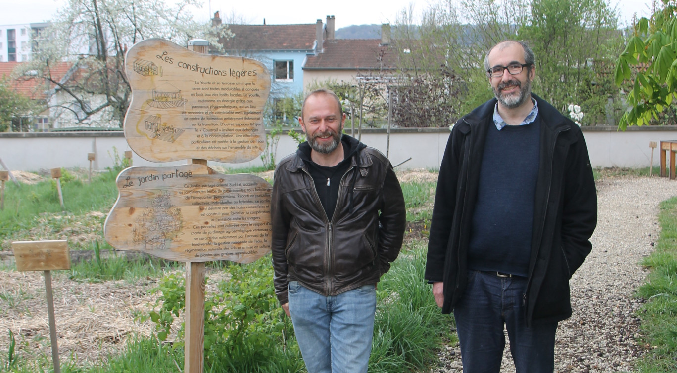 (c) la SCI Kèpos «Nous sommes convaincus qu’il faut aujourd’hui œuvrer à développer des activités qui garantissent le respect de la vie humaine et naturelle là où nous sommes installés», assurent Emmanuel Paul (à droite), président de la SCIC Kèpos et Damien Peltier, chargé de projet.