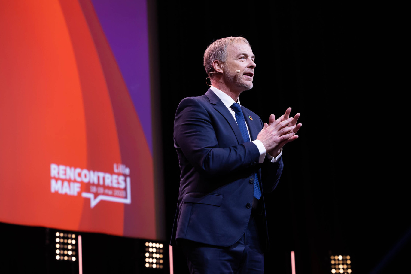 Yves Pellicier, président de la MAIF. © Mélanie Chaigneau/MAIF