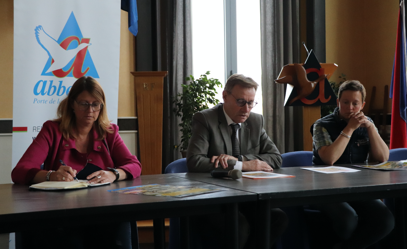 Carine Bouvet, Pascal Demarthe et Aline Landrieux-Boitel.