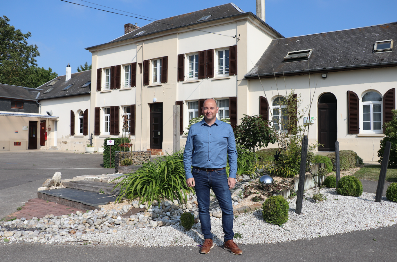 Yannis Hagneré, le directeur de la MFR du Vimeu.