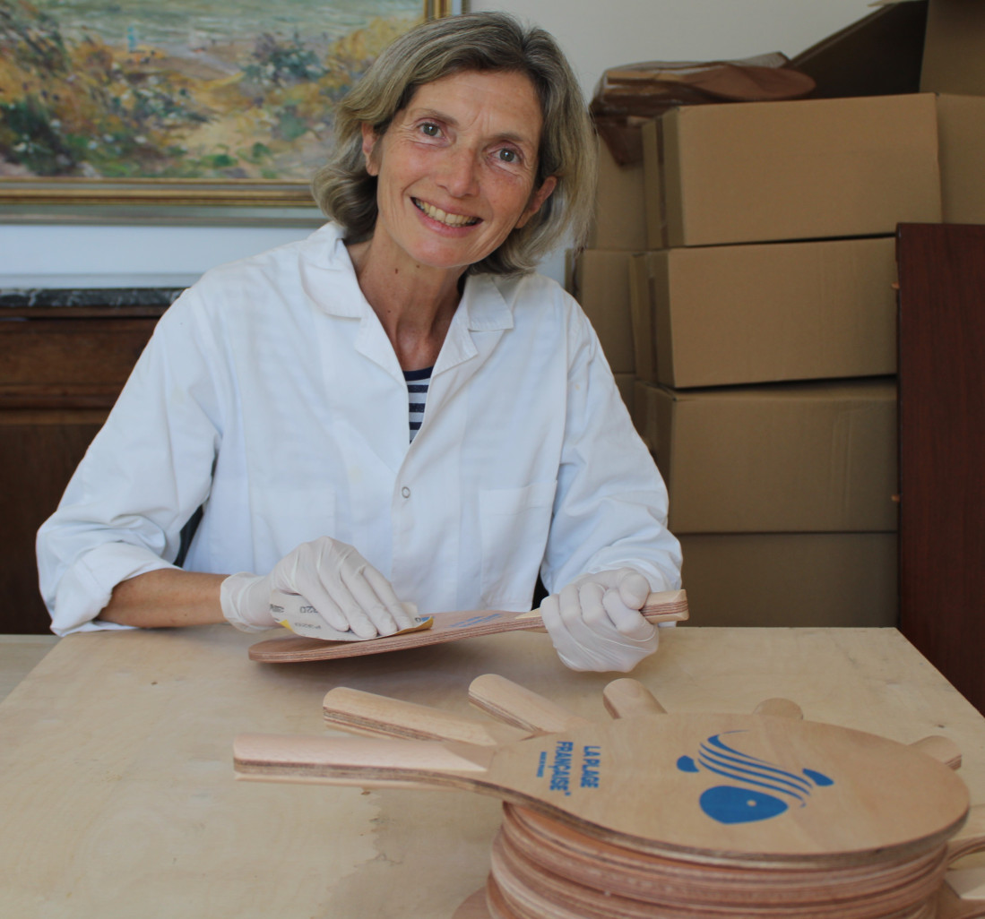 Raphaèle Dujardin, directrice générale de La Plage Française. (© La Plage Française)