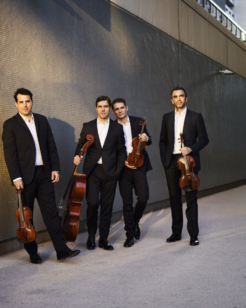 Quatuor Modigliani 3. ©Jérôme Bonnet