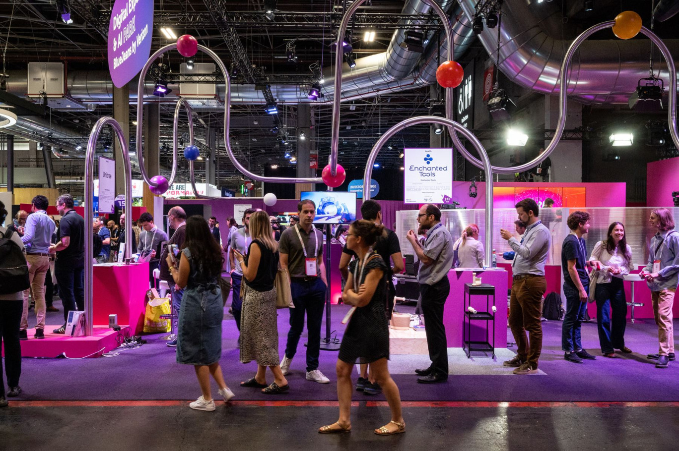 La 7e édition du salon Vivatech a attiré plus de 150 000 visiteurs. © Riccardo Milani-Hans Lucas via AFP