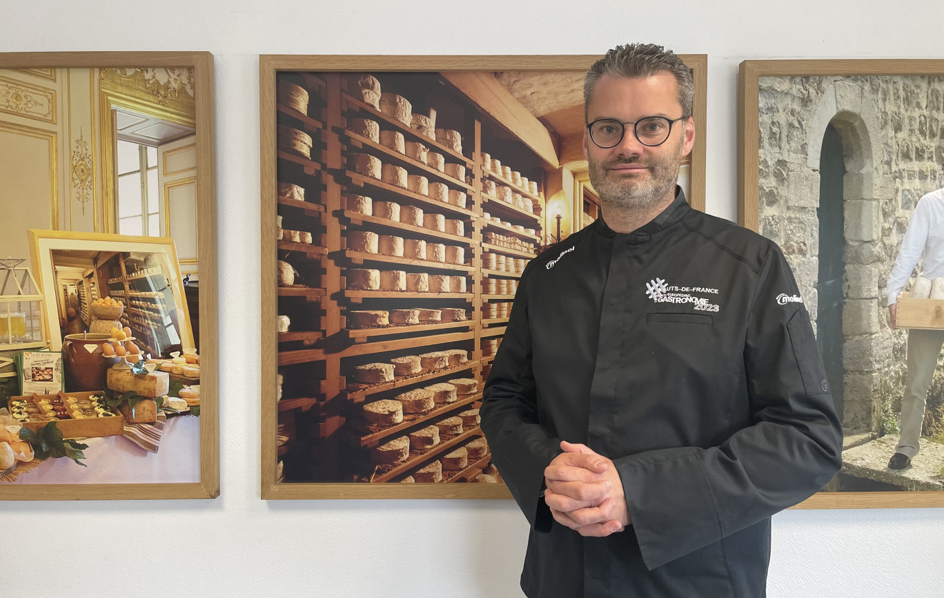 Romain Olivier, directeur de la fromagerie Philippe Olivier. © Anaëlle Kaden 